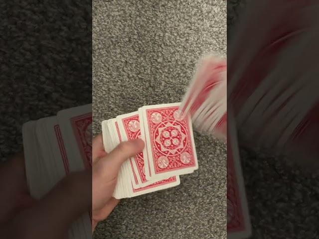 (ASMR) INSANE Card Trick! #Shorts