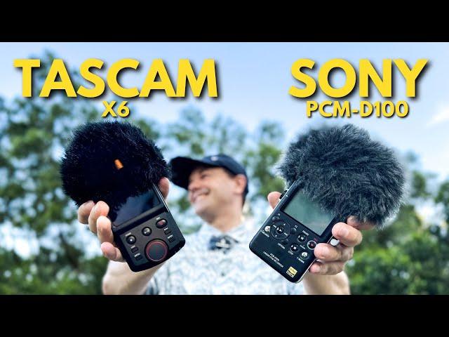 TASCAM X6 VS SONY PCM-D100: Can You Hear the Difference?