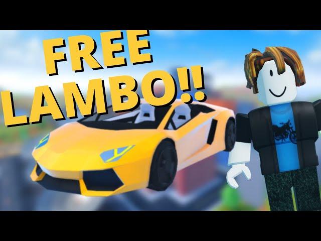 EARNED A FREE LAMBO | Pickup To Concept #4 | Roblox Jailbreak