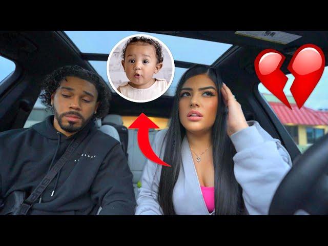 GIVING BABY UP FOR ADOPTION PRANK ON HUSBAND! *HE FLIPPED*