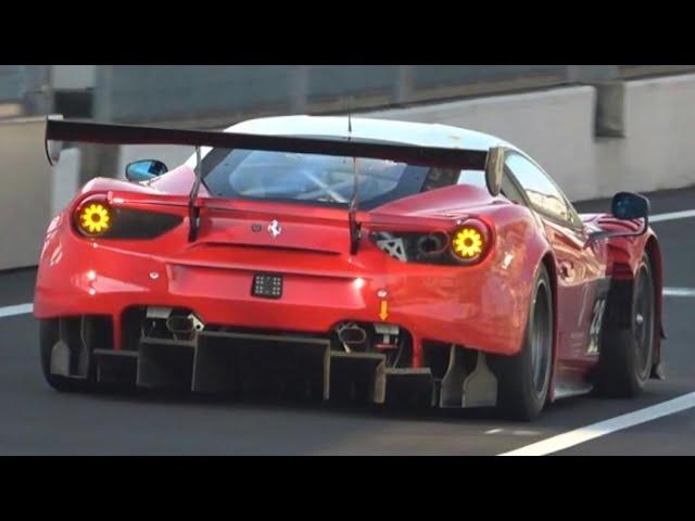 Pure sound from Curbstone GT test day in Monza - fly-by, downshifts, pit limiter & much more