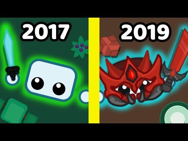 Starve.io: EVOLUTION 2017 - 2019