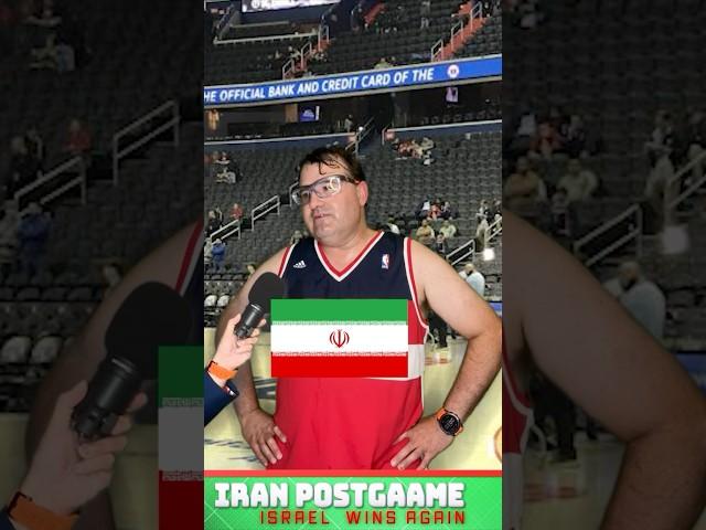 Iran  Postgame Interview
