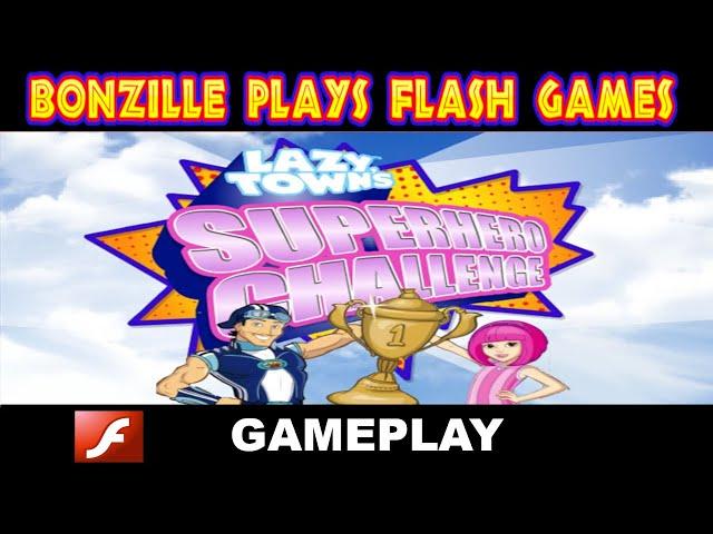 LazyTown Superhero Challenge Flash Gameplay ( No Commentary )