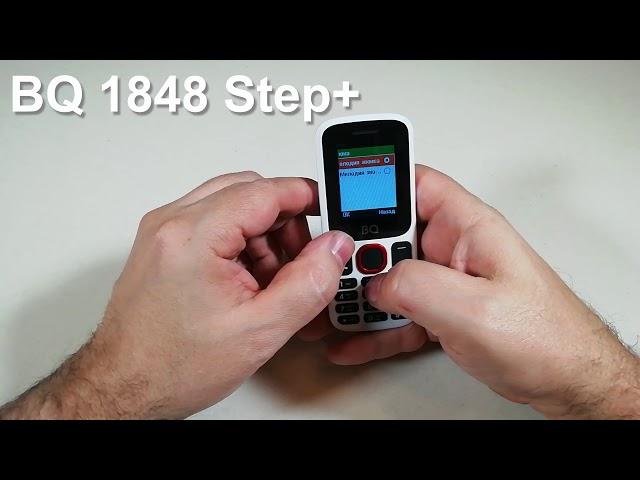 BQ 1848 Step+ Incoming Call And Ringtones. Входящий звонок и Встроенные Мелодии Звонка и Сообщений.