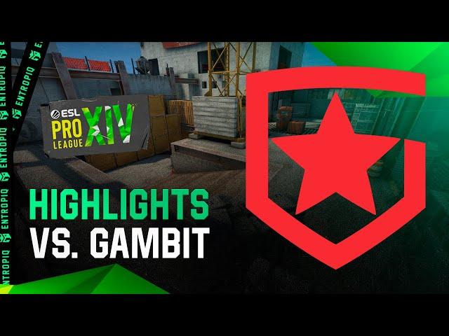 Entropiq vs Gambit ESL PRO LEAGUE Highlights