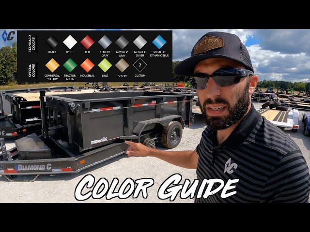 Trailer Color Option Guide | Diamond C