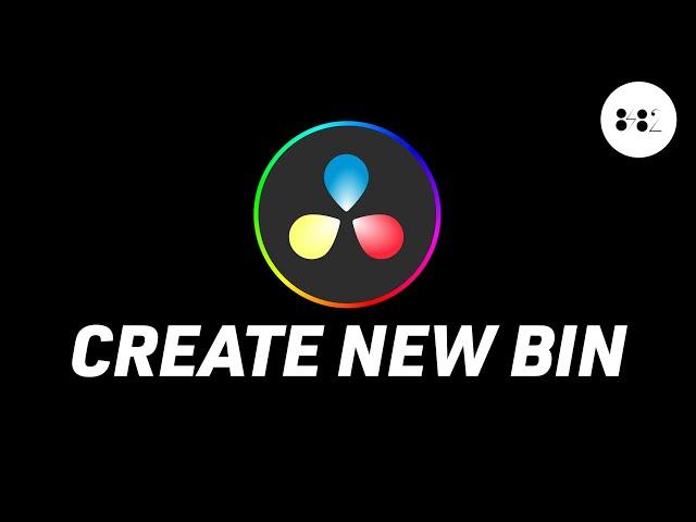 How To Create A New Bin (Davinci Resolve 18.5 Tutorial)