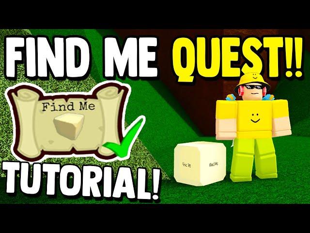 FIND ME QUEST (EASY) 2023 | Build a Boat for Treasure ROBLOX