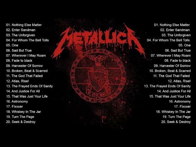 Metallica Greatest Hits Full Album 2022 - Best Songs Of Metallica Playlist