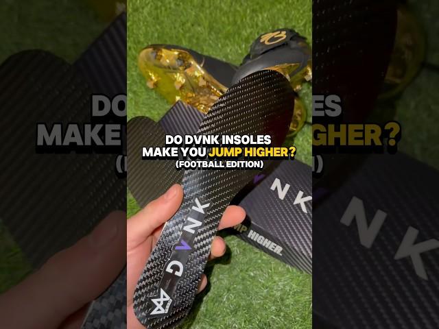 Do DVNK insoles make you jump higher? Let’s find out!️  #dvnk #football #soccer #dvnkreview #foryou