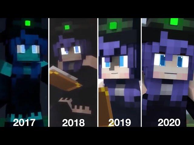 The Evolution Of Stella (2017-2020) Minecraft Animations | Rainimator