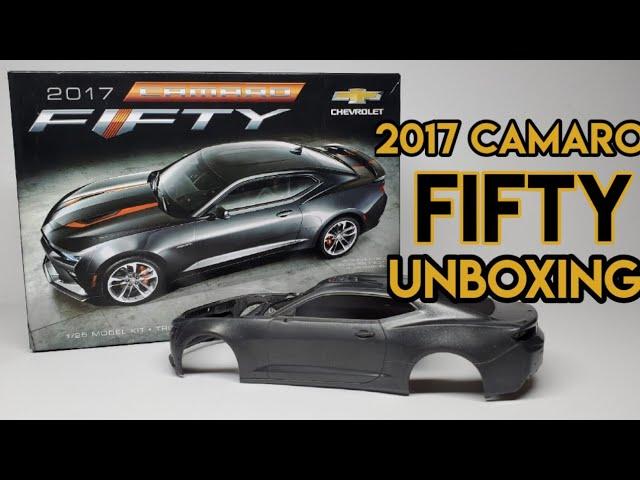 UNBOXING PARTS REVIEW | AMT 1/25 Scale 2017 Camaro FIFTY