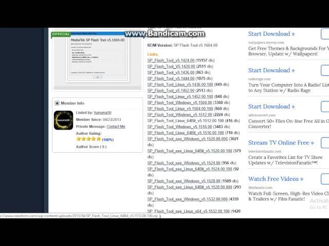 SP Flash Tool v5 1604 00 Download