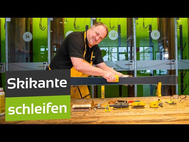 Skikanten selbst schleifen: Anleitung, Tipps & Tricks für Deinen Skiservice