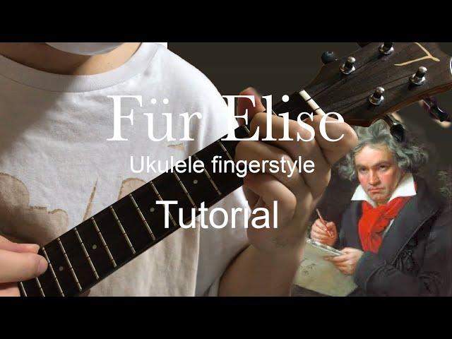 (Free TAB)Fur Elise/ukulele Instrumental tutorial