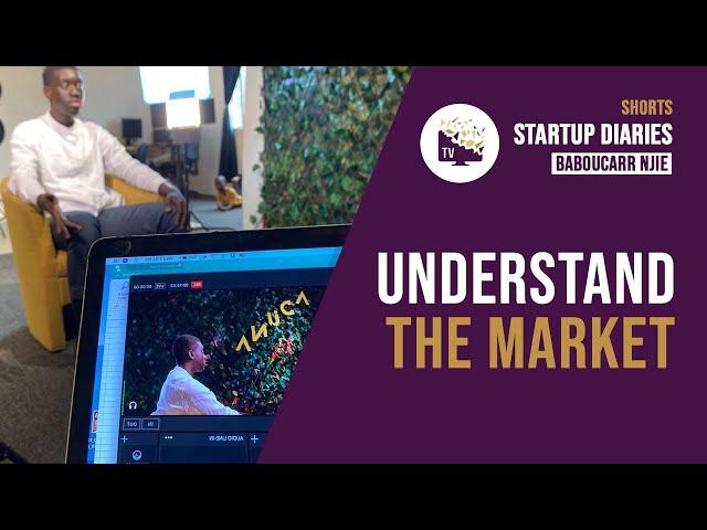 How To Understand Your Market With Baboucarr Njie From Outboost | StartUp Diaries #shorts