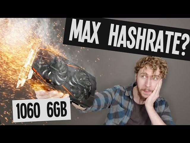 Gigabyte GTX 1060 6GB Overclocking for Mining Ethereum (How to MAXIMIZE HASHRATE)