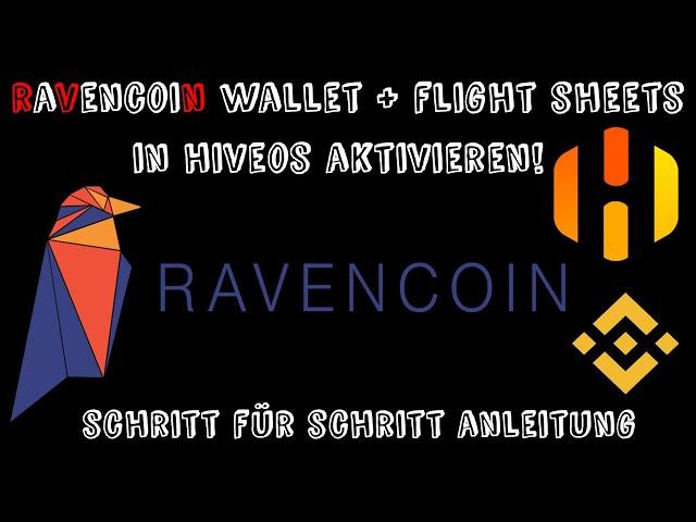 ️Ravencoin Wallet + Flight Sheets auf Hive OS einrichten ️AMD & NVIDIA GRAFIKKARTEN