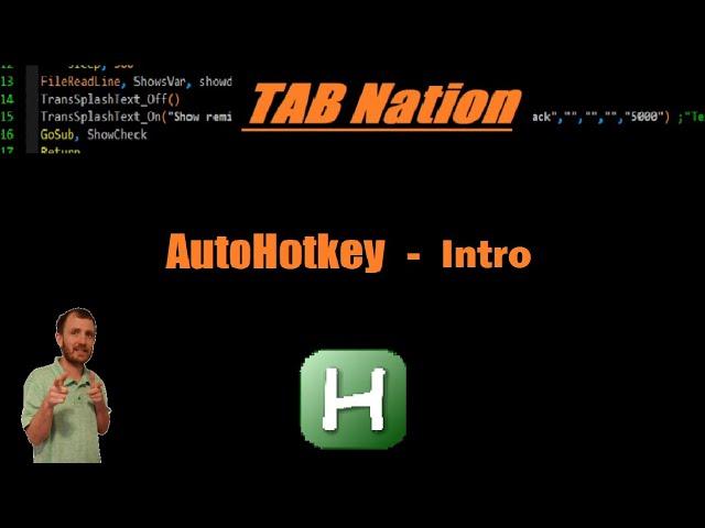 AutoHotkey Intro - Control Send, Focus, and Click with Keyboard Shortcuts on Windows In Background