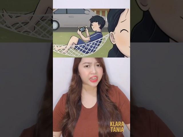 PERSAINGAN ANAK TETANGGA | TikTok Klara Tania #shorts