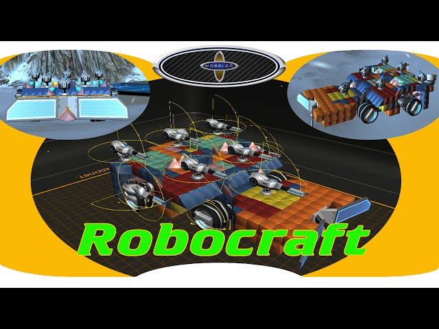 Robocraft. Робокрафт. Постройка и прокачка 7 тира. Стрим.