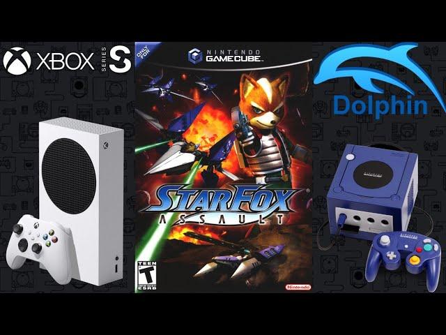 Star Fox: Assault (GameCube) - Dolphin - Xbox Series S + Settings