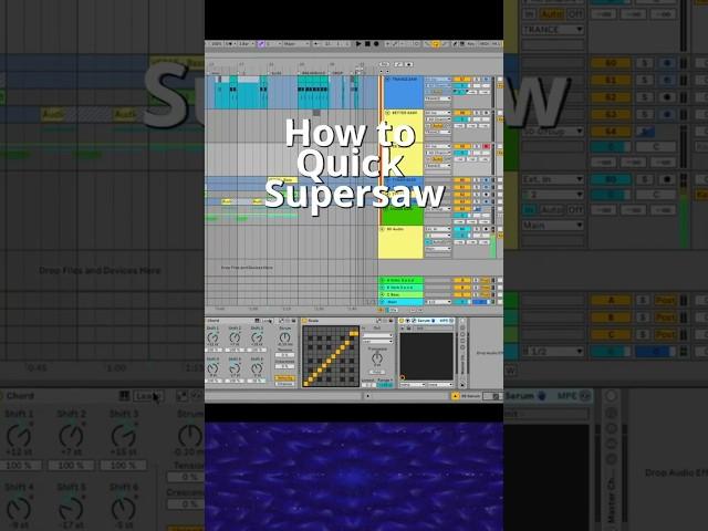 Massive Supersaws in 15 Seconds (How to Make) [Ableton+Serum Tutorial]