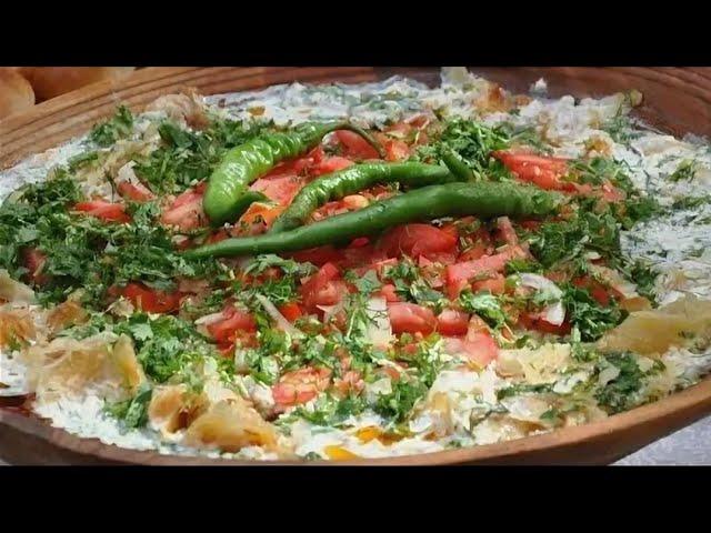 КУРТОБ. Тажикское Национальной Блюдо...Куртови Каламаги... Kyryto tajik dishes... Тожикча Куртов