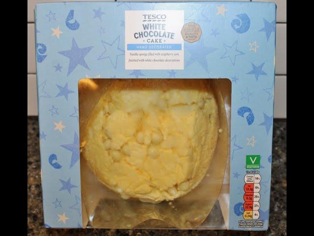 Tesco White Chocolate Cake Review