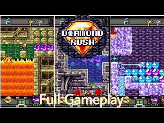 [Diamond Rush] Full Gameplay Walkthrough