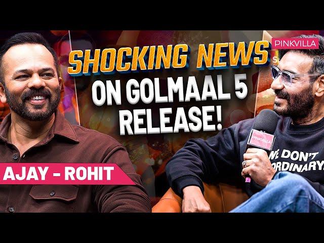 Ajay Devgn & Rohit Shetty Interview: MAJOR Update on GOLMAAL 5 | Akshay Kumar & Ajay Devgn Comedy