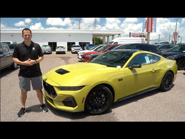 The 2025 Mustang GT Intense Lime Yellow is the PERFECT every day Muscle Car!
