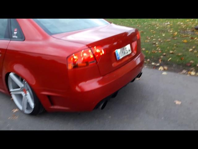 A4 B7 2.0T Tfsi Downpipe + FMS Sound