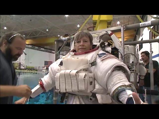 NASA astronaut Peggy Whitson #SuitUp Video