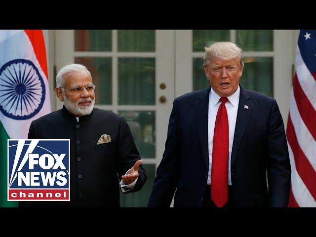 Trump participates in 'Howdy Modi' rally for Indian PM Narendra Modi