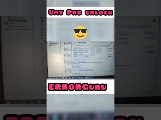 UMT PRO UNLOCKING ANDROID MOBILES | ERROR GURU TECH #umt #unlocking #unlocktool #android