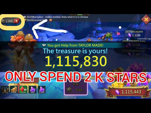 Titan Rally trap WIN JACKPOT 1,1 M GEMS IN LABYRINTH & TYCOON..Lord Mobile