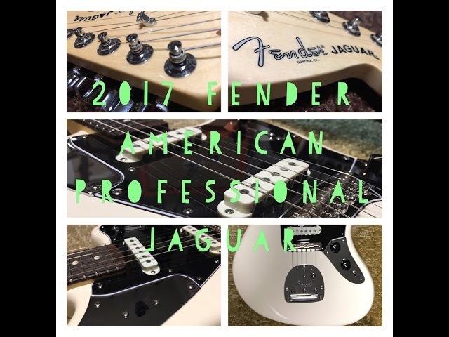 2017 Fender American Professional Jaguar w/ Marshall Silver Jubilee Demo