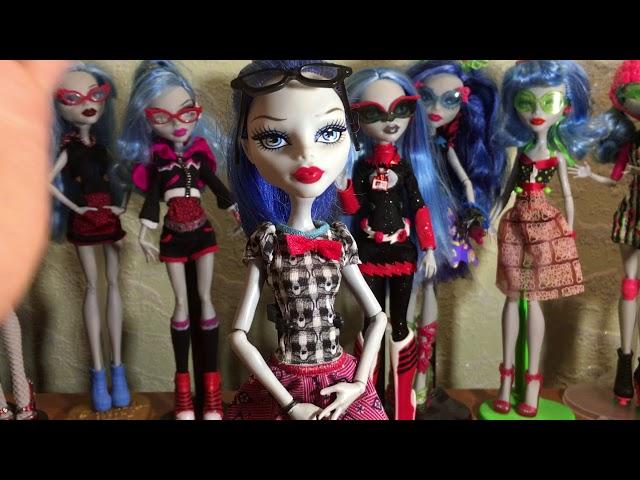 Монстер хай. Моя коллекция Monster high Гулия Йелпс. Gulia comic con