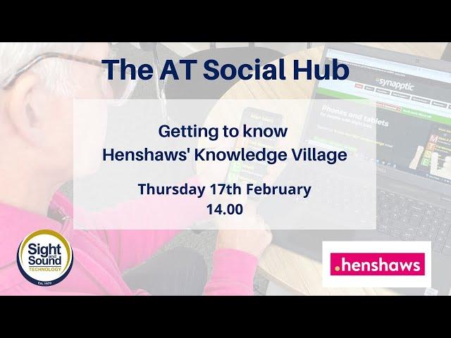 The AT Social Hub: Getting to know the Knowledge Village