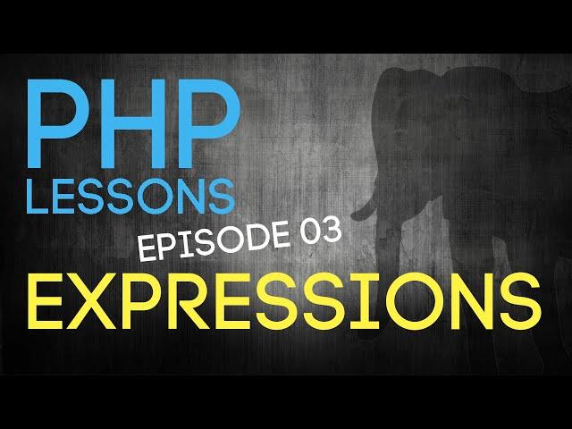 Уроки PHP 8 -  Выражения и операторы