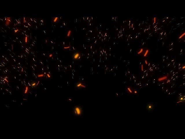 Footage fire fast particles - Футаж огонь быстрые частицы