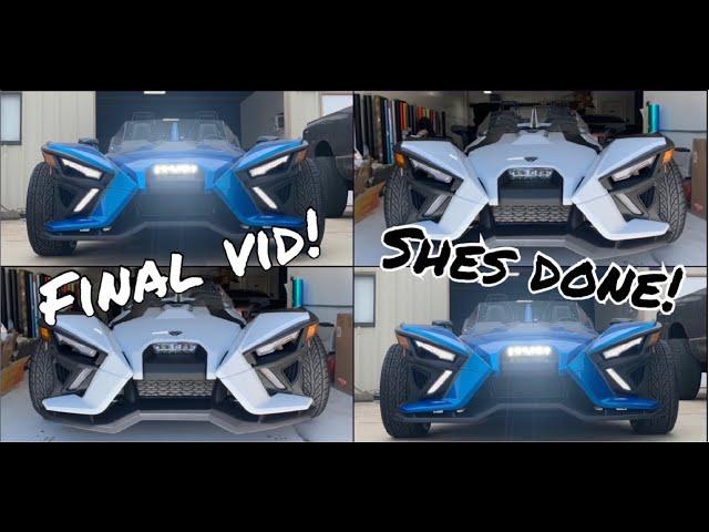 Vinyl Wrapping A 2021 Slingshot In 10 Minutes!