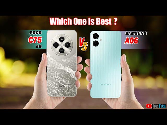 STOP Wasting Your Money on the WRONG Phone! Poco C75 5G Vs Samsung A06