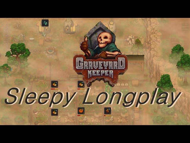 Sleepy Graveyard Keeper Longplay  Growing My Zombie Army  Spooky Farming (No Commentary )