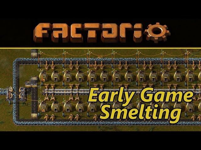 Factorio Tutorial | Early Game Smelting