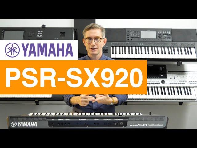 Yamaha PSR-SX920 Arranger Keyboard – What’s New? Full Walkthrough & Demo