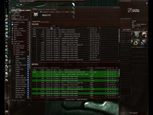 EVE Online Trading 101 - skills and stockpiles