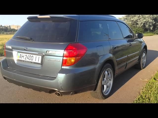 Subaru Outback 2,5 AT stock acceleration